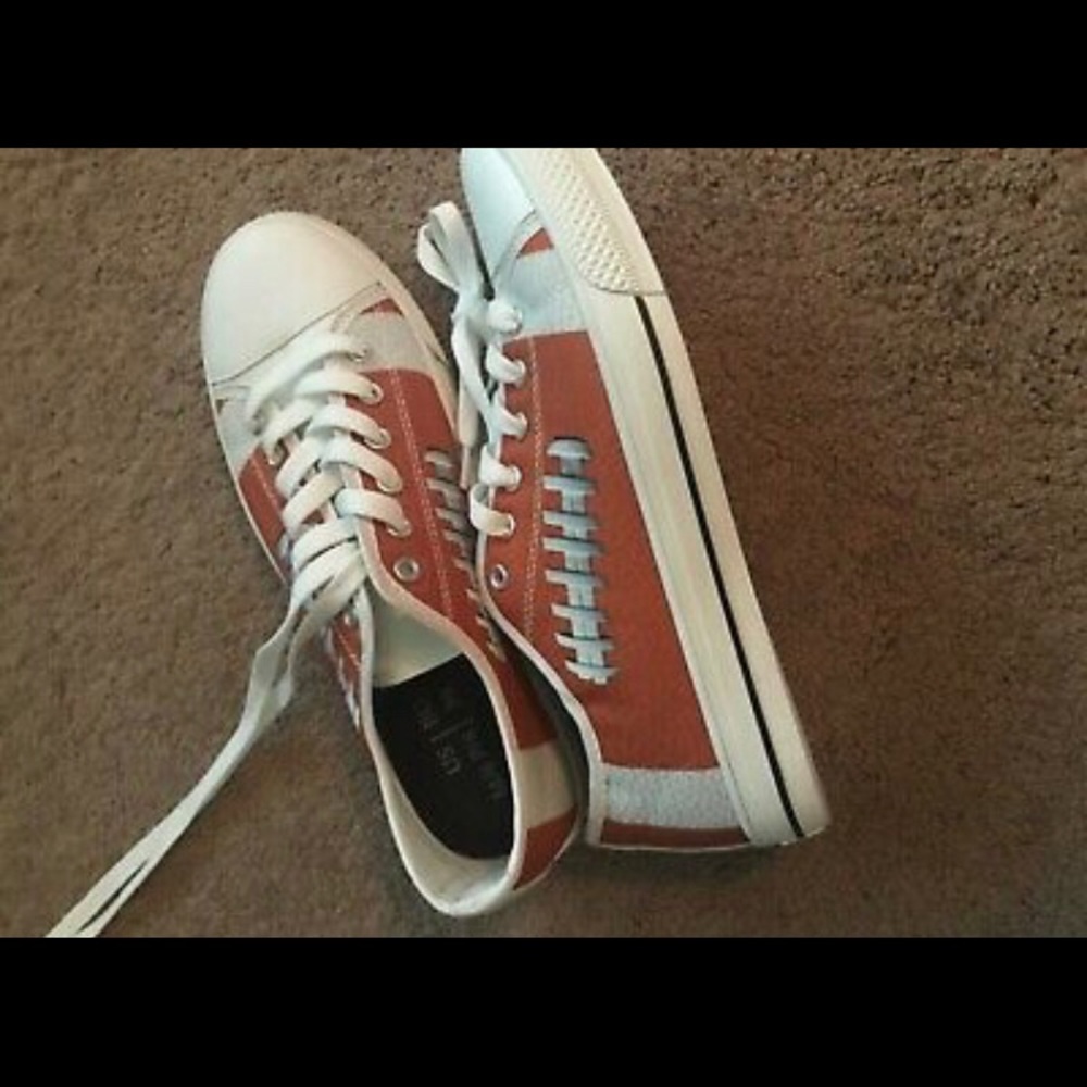 Football fan shoes!